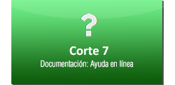Ayuda en línea de Corte 7 Ayuda en línea de Corte 7